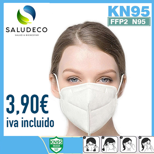 MASCARILLAS KN95 FFP2 - 3,90  CON IVA Y INCLUIDO