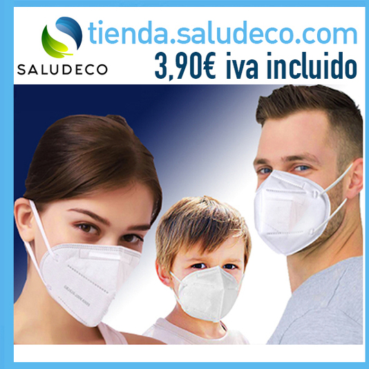 MASCARILLAS KN95 FFP2 - 3,90  CON IVA Y INCLUIDO